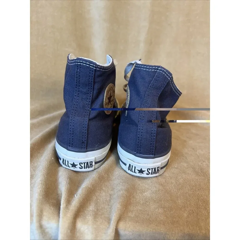 Converse Chuck Taylor Allstar Hi Top Sneaker Navy (M4/W6) Cork Logo Japanese - Picture 6 of 10